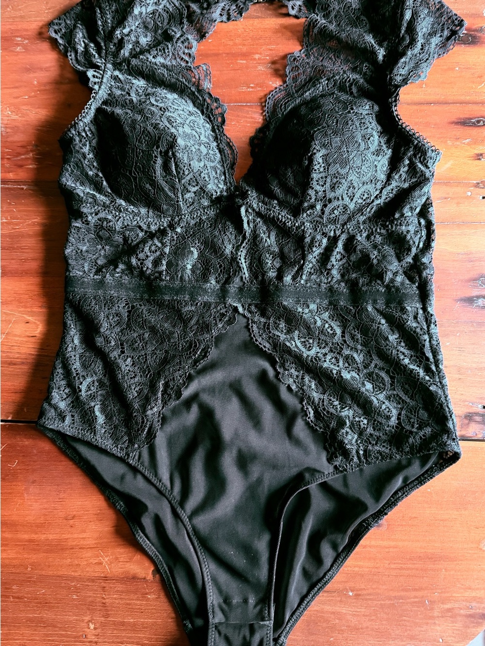 Lace Bralette - Black Women’s Small